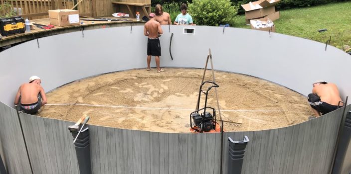 Installer une piscine hors sol