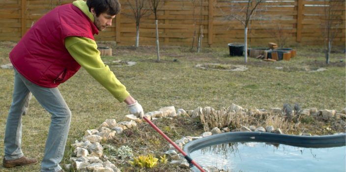 25-Protéger votre bassin de jardin en hiver