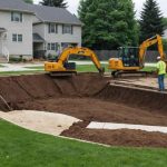 Créer la piscine de vos rêves : le rôle crucial du terrassement et de la démolition