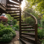 Escalier tournant en bois : comment choisir son emplacement ?